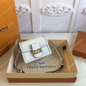 LV Dauphine MM White - Image 3