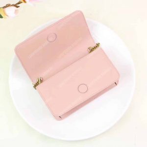 Gucci GG Marmont Mini Leather Bag Pink - Image 7