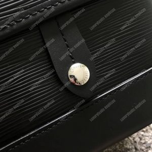 LV Messenger PM Epi Leather Black - Image 8