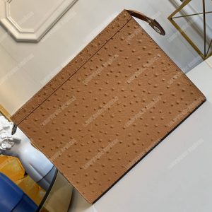 LV Pochette Voyage Ostrich Skin - Image 3