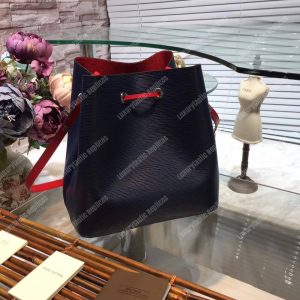 LV NéoNoé Bag Epi Leather Indigo - Image 10