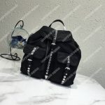 Prada Black Nylon Backpack Black