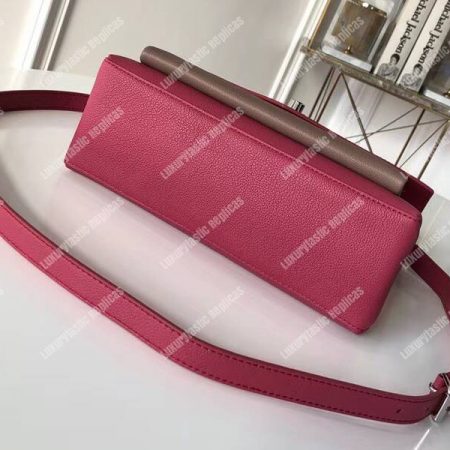 LV MyLockme Handbag Rose Bruyere - Image 4