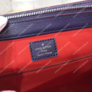 LV Epi Vaneau MM Bag Epi Leather Indigo - Image 6
