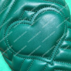 Gucci GG Marmont Mini Bucket Bag Green - Image 7