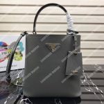 Prada Panier Medium Bag Grey
