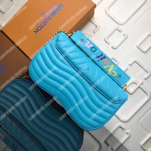 LV New Wave Chain Bag MM Malibu Green - Image 10