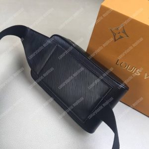 LV Geronimos Messenger Bag Epi Leather Noir - Image 3