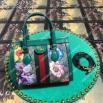 Gucci Online Exclusive Ophidia GG Flora small tote bag