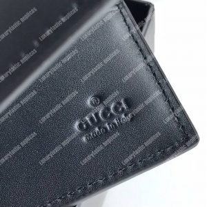 Gucci Leather Wallet with Gucci Logo - Image 8