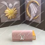 LV Capucines Wallet Magnolia