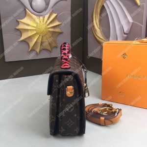 LV Pochette Metis Monogram Coquelicot Red - Image 11