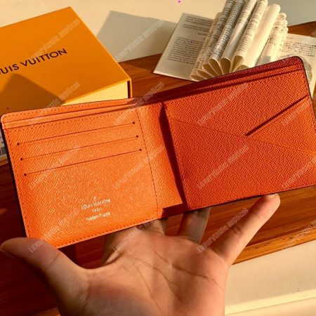 LV Multiple Wallet Orange - Image 6