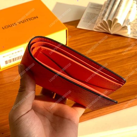 LV Multiple Wallet Orange - Image 5