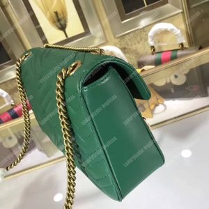 Gucci GG Marmont Medium Matelasse Shoulder Bag Butterfly - Image 3