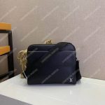 LV Alex Messenger PM Taiga Leather Noir