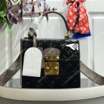 LV Spring Street Monogram Vernis Noir