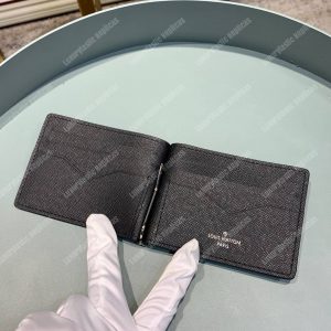 LV Pince Wallet Damier Graphite Canvas Gray - Image 6