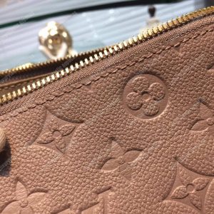 LV Ponthieu PM Monogram Empreinte Leather Vison - Image 9