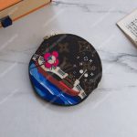 LV Round Coin Purse Holiday Edition