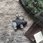LV Pig Bag Charm and Key Holder