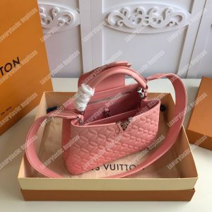 LV Capucines BB Rose Sweet - Image 8