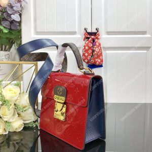 LV Spring Street Monogram Vernis Scarlet - Image 3
