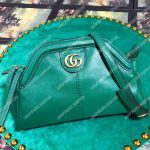 Gucci Re(Belle) Small Shoulder Bag Leather Emerald Green