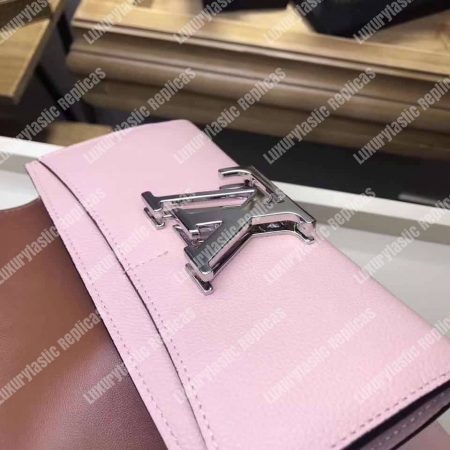 LV Vivienne LV Long Wallet Rose Ballerine - Image 9