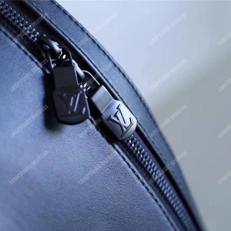LV Backpack PM Dark Infinity Leather - Image 11
