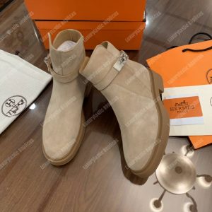 Hermes Veo Ankle Boot Baige - Image 5