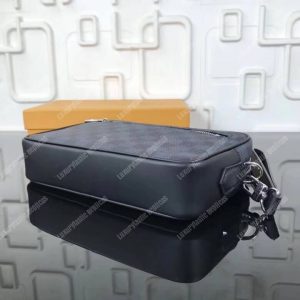 LV Kasai Clutch Damier Graphite Canvas - Image 9