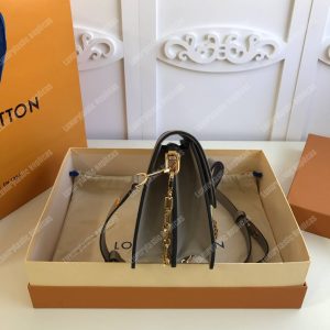 LV Dauphine MM Galet Gray - Image 6