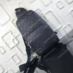 LV Avenue Sling Bag Damier Infini Leather Black