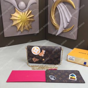 LV Pochette Felicie Monogram Special Edition - Image 9