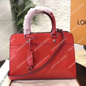 LV Epi Vaneau MM Bag Epi Leather Red - Image 7