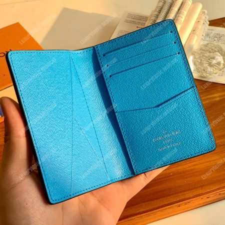 LV Pocket Organizer Blue - Image 7