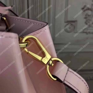 LV Montaigne MM Tote Bag Monogram Vernis Rose Ballerine - Image 8