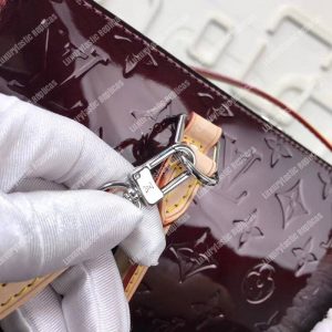 LV Neo Triangle Vernis Leather Amarante - Image 9