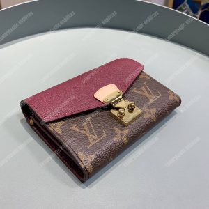 LV Pallas Compact Wallet Monogram Aurore - Image 4