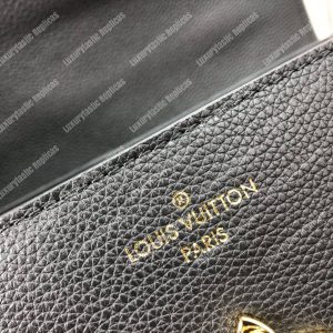 LV Rose Des Vents PM Black Gold Padlock Handbag - Image 3