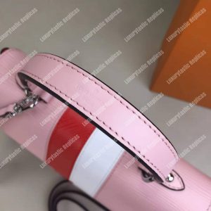LV Cluny BB Epi Leather Rose Ballerine - Image 8