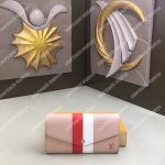 LV Sarah Wallet Epi Leather Rose Ballerine