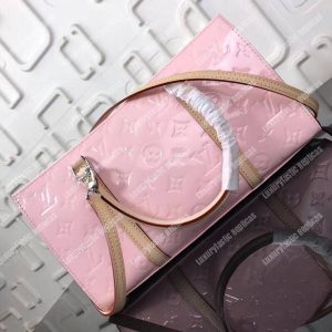 LV Neo Triangle Vernis Leather Rose Ballerine - Image 10