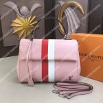 LV Cluny MM Epi Leather Rose Ballerine