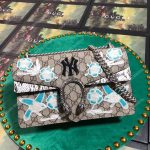 Gucci Dionysus Small Shoulder Bag With NY Yankees Patch