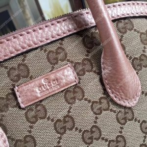 Gucci GG Canvas Top Handle Bag Light Pink - Image 8
