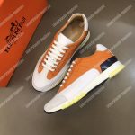 Hermes Trail Sneaker Orange/White