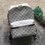 LV Apollo Backpack Silver