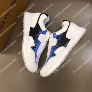 LV Run Away Sneaker Blue - Image 3